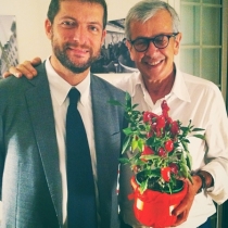 Andrea Romano e Chicco Testa
